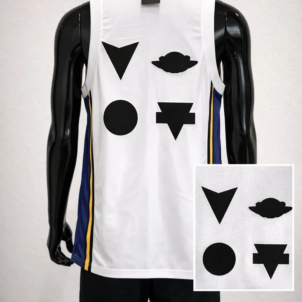Nike Jordan Jumpman Basketball Jersey White Mens Size L